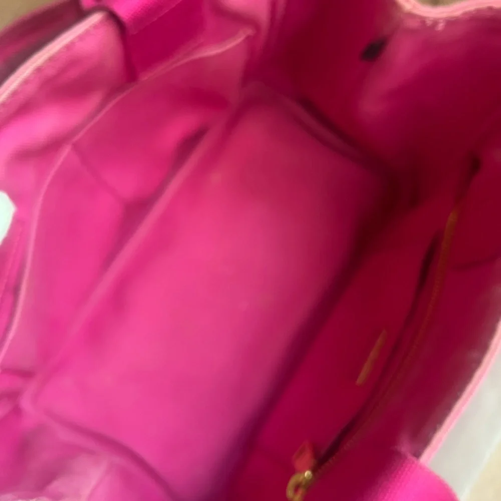 Prada Fuchsia Canapé small Canvas Tote - Picture 13 of 16